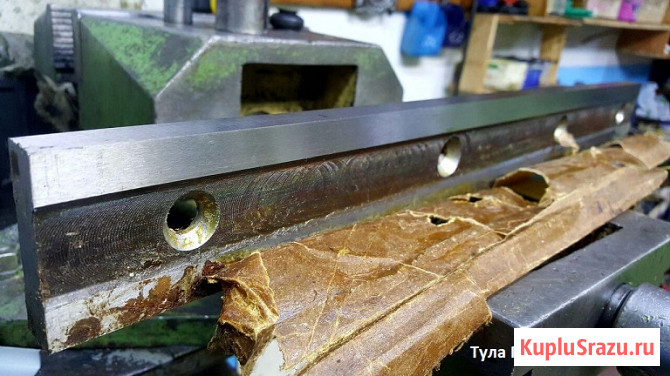 Ножи гильотинные по металлу 625 60 25мм в наличии предназначены для резки металла Подольск - изображение 1