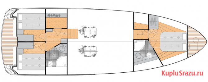 Моторная яхта Popilov 14.99 Москва - изображение 4