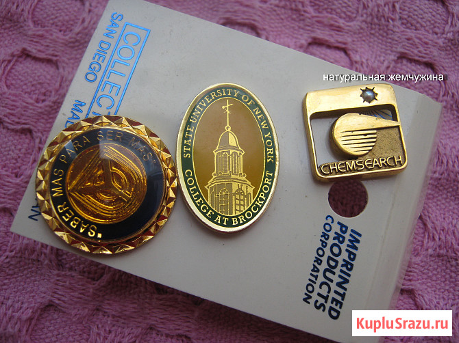 Иностранные значки Голубицкая - изображение 1