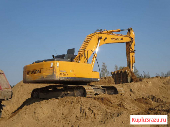 Гусеничный экскаватор Hyundai 305LC-7, 2011 г, 8000 м/ч Санкт-Петербург - изображение 2
