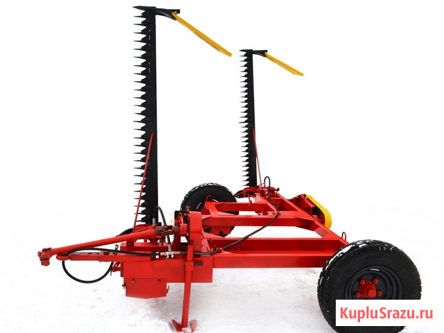 Косилка двухбрусная прицепная сегментно-пальцевая КД-Ф-4.0П от производителя Омск - изображение 1