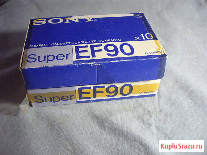 Аудиокассеты Sony Made in Japan Челябинск - изображение 1
