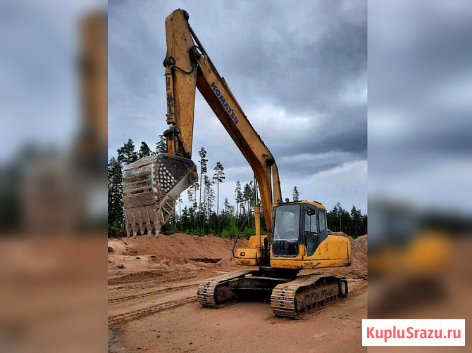 Гусеничный экскаватор Komatsu 220-7, 2008 г, 23 т, ТНВД Санкт-Петербург - изображение 1