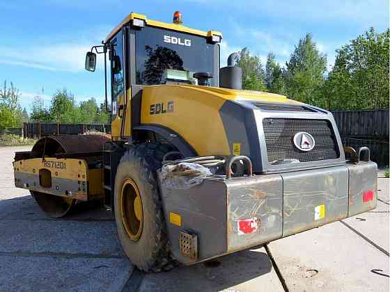 Грунтовый каток SDLG 7120, 14 т, 2017 г, бандаж Санкт-Петербург