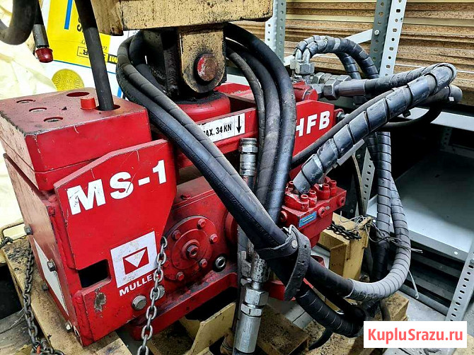 Вибропогружатель Müller MS 1, 5000 м/ч, из Европы Санкт-Петербург - изображение 1