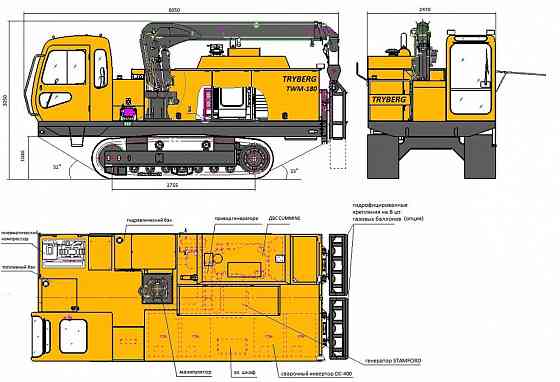 Передвижной сварочный агрегат TWM-180 (тракторный) Челябинск