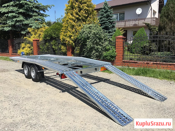 Новый польский прицеп автовоз, 415-200-2600кг Москва - изображение 1
