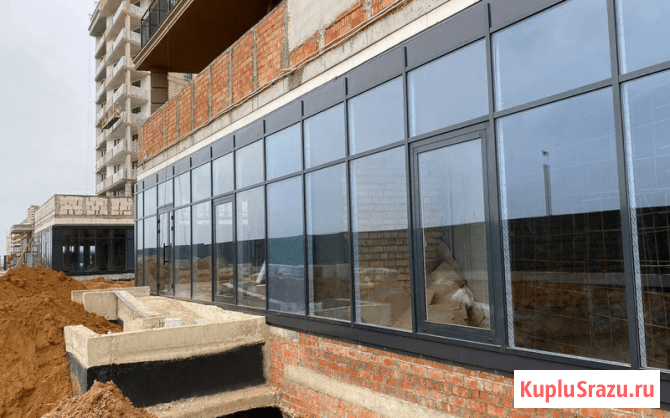 Фасадное остекление из алюминия Краснодар - изображение 2