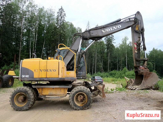 Колесный экскаватор Volvo 140, 2008 г, макс. опции Санкт-Петербург - изображение 3