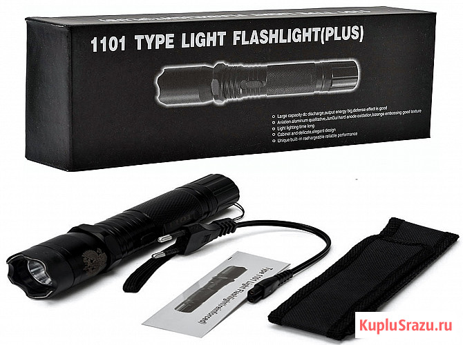 Фонарь отпугиватель тактический Police 1101 Plus Брянск - изображение 4