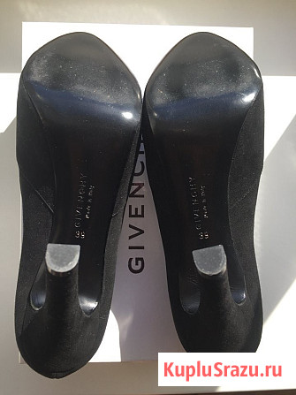 Туфли новые givenchy италия 39 размер черные замша платформа Москва - изображение 3