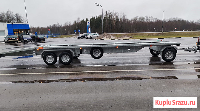 Прицеп автовоз на 2 авто, длина -9, 3м., ширина-2, 2м., полная масса 3500кг Москва - изображение 4