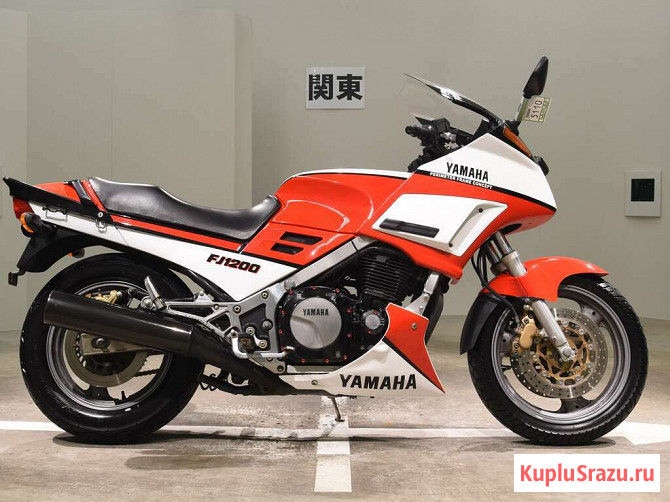 Мотоцикл спорт-турист Yamaha FJ1200 рама 3GP гв 1990 Москва - изображение 1