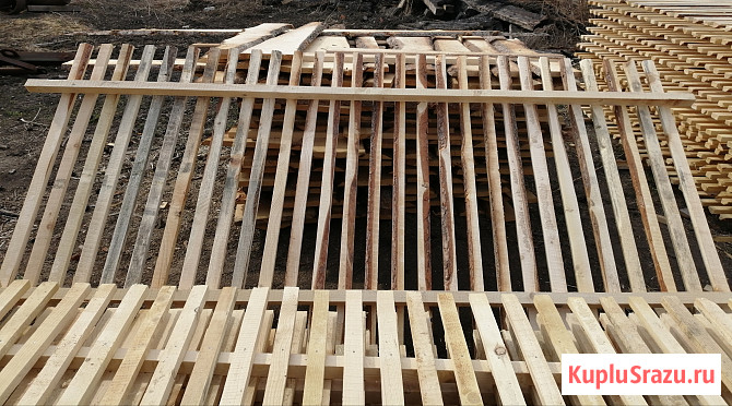 Забор (секция) из штакетника Кемерово - изображение 2
