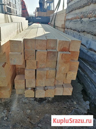 Брус, полубрус сосна 4, 6 м Кемерово - изображение 1