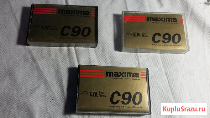 Аудиокассета Maxim C90 Челябинск - изображение 1
