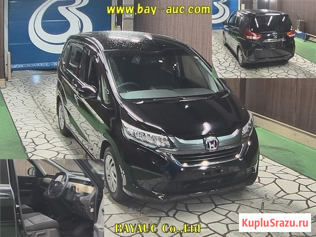 Минивэн 6 мест Honda Freed кузов GB5 модификация G Honda Sensing гв 2017 пробег 89 т.км черный Москва - изображение 4