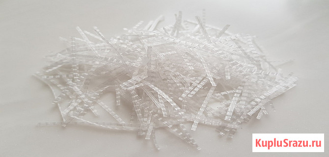 Фибра полипропиленовая Makro Wave. Макрофибра Санкт-Петербург - изображение 1