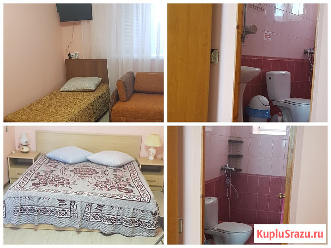 1-комнатная квартира, 16 м², 1/2 эт. в аренду посуточно в Черноморском Республики Крым Черноморское - изображение 2