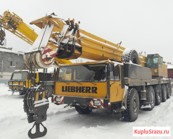 Продам автокран Liebherr LTM 1120, 120 тн, экспертиза ПБ Уфа - изображение 1