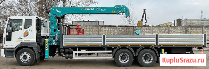 Грузовик с КМУ HKTC 8026S г/п 8т Daewoo Novus CL8CF 6х4 Челябинск - изображение 1