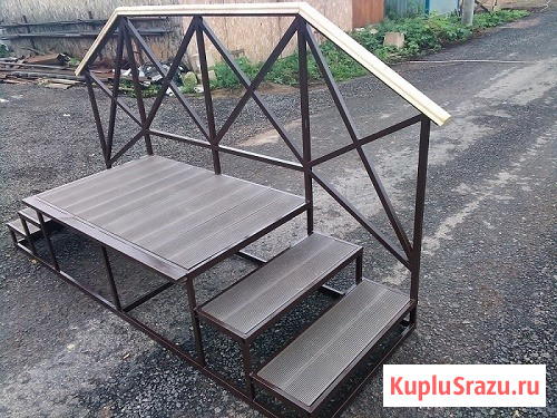 Двух или трех стороннее крыльцо по размерам заказчика Лобня - изображение 2