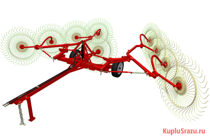 Грабли ГВВ-6 ворошилки прицепные Уфа - изображение 3