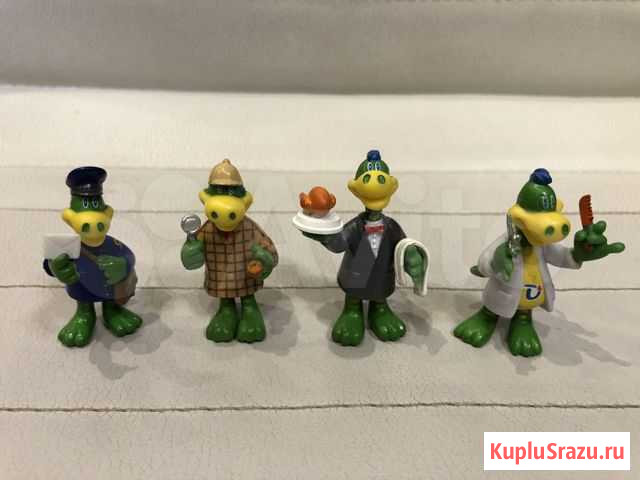 Игрушки из киндера. Данон Растишка 11 штук Красноярск - изображение 1