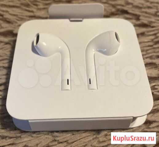 Наушники apple earpods проводные Хабаровск - изображение 1