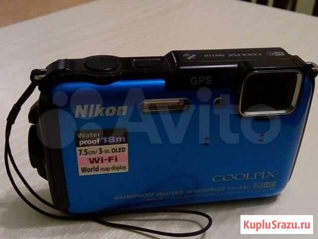 Фотокамера Nikon coolpix aw110 wi-fi + GPS Красноуральск - изображение 1