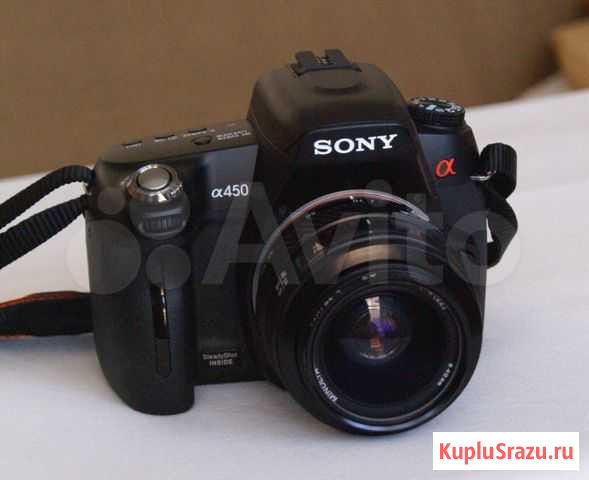 Фотоаппарат Sony a450 + доп.объектив Иркутск - изображение 1
