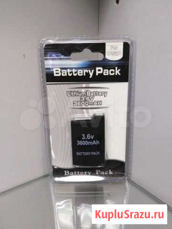 PSP Аккумулятор 3600mAh 3.6V Sony PlayStation Port Кострома - изображение 1