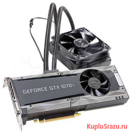 Видеокарта evga GeForce GTX 1070 Ti SC hybrid Хасавюрт - изображение 1