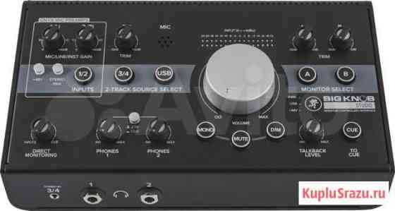 Звуковая карта mackie Big Knob Studio Краснодар