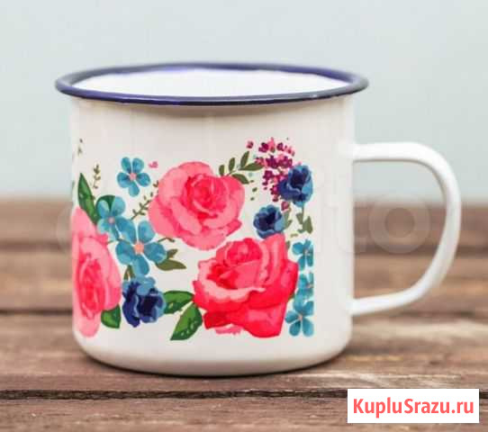 Кружка эмалированная Сургут - изображение 1