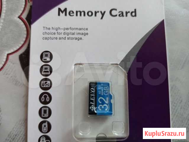 Карта памяти MicroSD 32Гб Емва - изображение 1