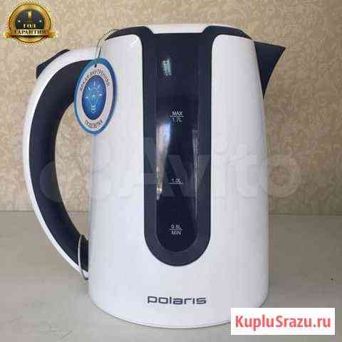 Электрочайник Polaris PWK 1754clwr новый, гарантия Березники