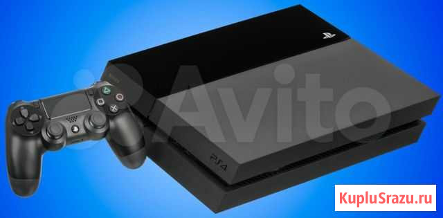 Игровая приставка Sony Playstation 4 500Гб +70 игр Кущевская - изображение 1