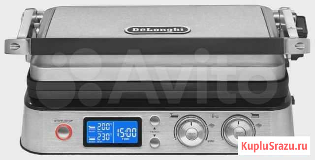 Гриль DeLonghi MultiGrill CGH 1030D нержавеющая с Иваново - изображение 1