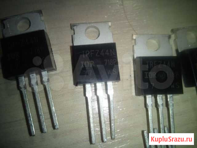 Новый полевой транзистор (mosfet) irfz44N Кострома - изображение 1