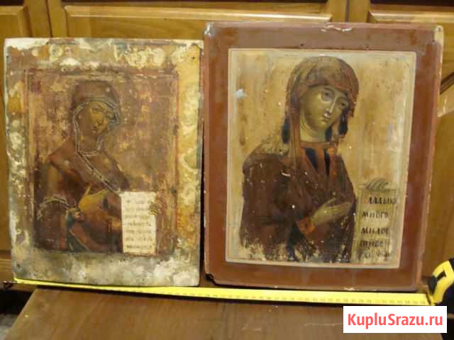Богородица чиновная икона Деисус Молебница ковчег Воронеж - изображение 1