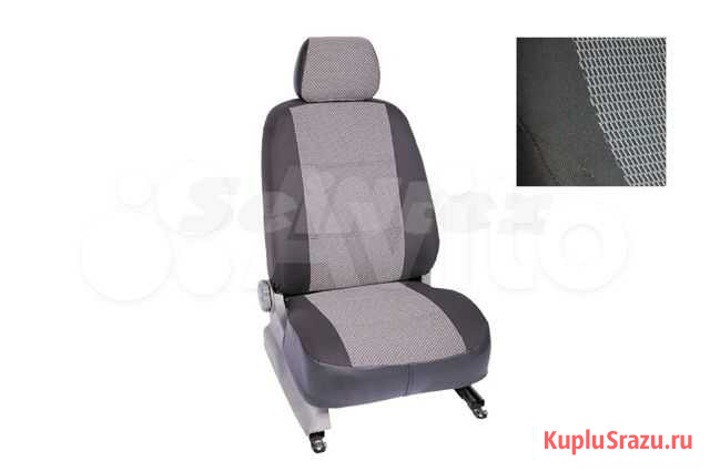 Новые модельные чехлы Renault Logan с 2004г жаккар Джанкой - изображение 1