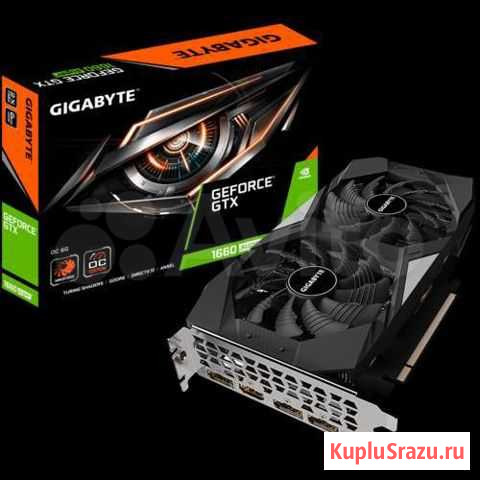 Видеокарта 1660 super gigabyte Анапа - изображение 1