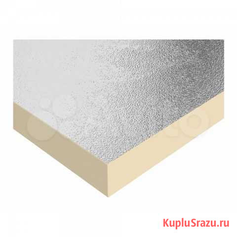 Плиты теплоизоляционные PIR фольга 60 мм Lкромка Москва - изображение 1