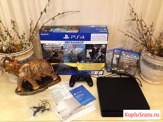 Sony PS4 Slim 1TB Комсомольск-на-Амуре - изображение 1