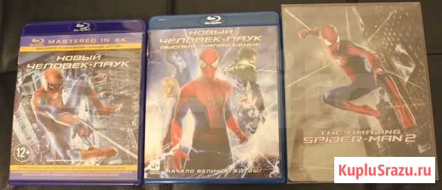 Новый человек-паук Steelbook Blu-ray Тюмень - изображение 1