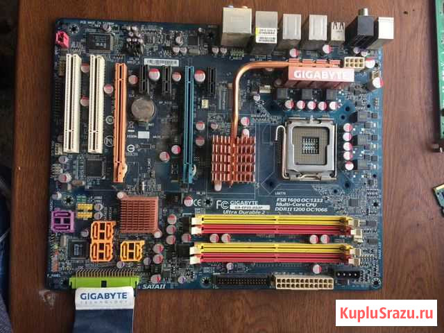 Материнская плата Gigabyte ga-ep35-ds3p Кострома - изображение 1