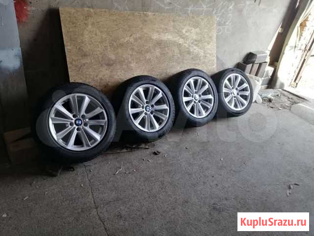 Диски с резиной Бмв F30 R17 Шебекино - изображение 1
