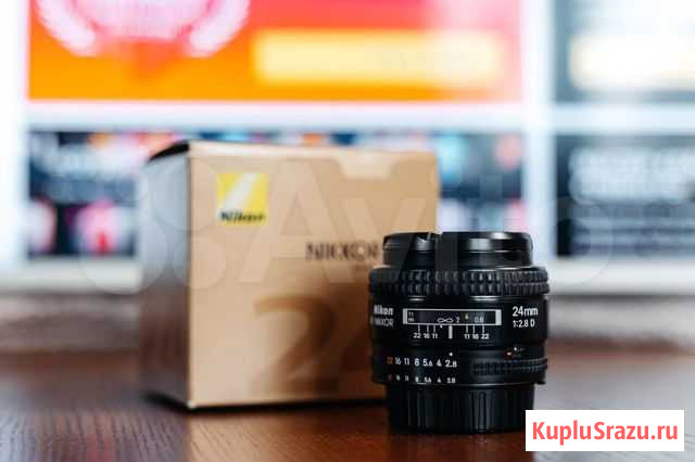 Объектив nikon 24mm 2.8D AF Nikkor Псков - изображение 1