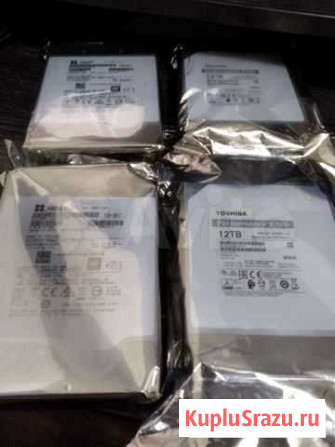 Новые Жесткие диски hgst и toshiba на 8 и 12 тб Уфа - изображение 1